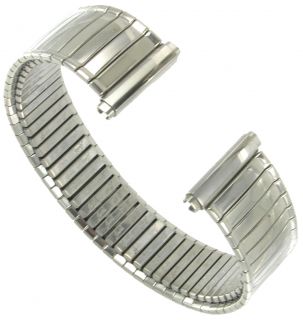  Thinline Wide Stainless Expansion Watch Band Speidel Ladies