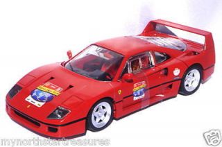Hot Wheels Ferrari F40 Red Diecast 60 Anniversary 1 18