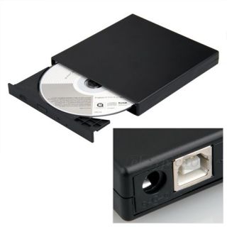Slim USB 2.0 External CD ROM Disk Drive Player for PC Netbook