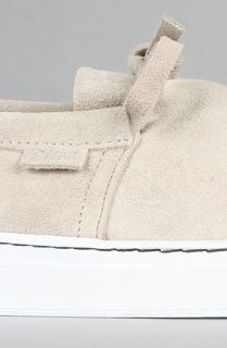 Alife The Moc Sneaker in Grey Suede Concrete