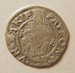 Hungary Silver Denar 1553 Ferdinand I Madonna Child