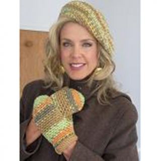 Deborah Norville Everyday Beret and Mittens Crochet Kit