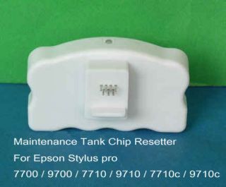 Epson Stylus Pro 7710 9710 7700 9700 Maintenance Tank Chip Resetter