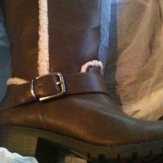 Fergalicious by Fergie Brown Tall Boots Savage Size 9M