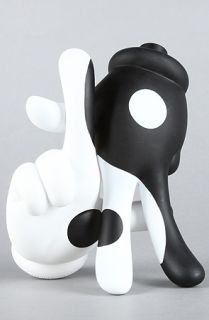 Dissizit The Yin Yang LA Hands Vinyl Figure in Black White
