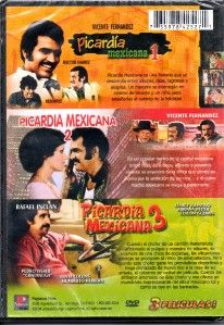 Vicente Fernandez Picardias Mexicana 3 Peliculas A12
