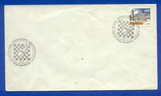 Cover Game of Chess Postmark Portugal