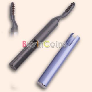 Mini Portable Electric Heated Eyelash Curler Eye Lashes Pen Style