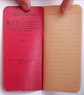 1956 Notepad Farmers Fertilizer Works Elizabethtown PA