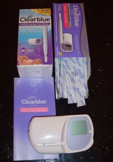 Clearblue Easy Fertility Monitor 2 Boxes of Test Sticks
