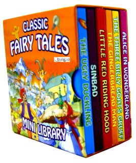 classic fairy tales pocket library 6 board books collection set pocket