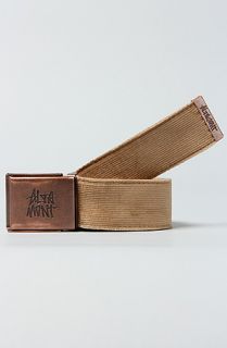 Altamont The Company Belt in Camel Concrete