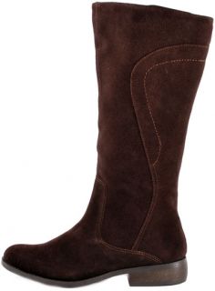 Easy Spirit Womens Shoes Falco Brown Suede Leather Boots