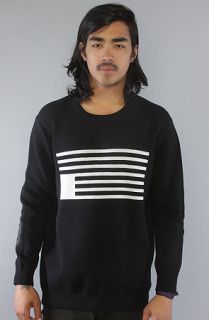 BLVCK SCVLE The Liberation Knit Wool Blend Sweater in Black