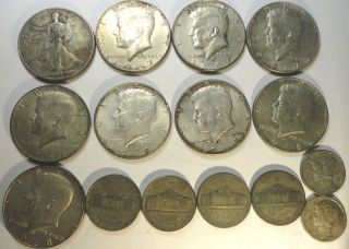 Mixed US Silver Coin Lot