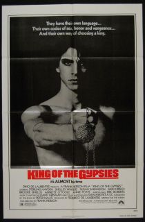 KING OF THE GYPSIES 78 Eric Roberts Susan Sarandon ORIGINAL 1Sht MOVIE
