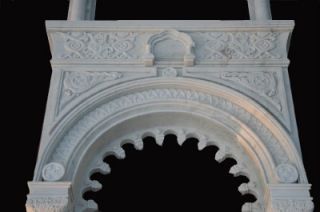 The Best Hand Carved Marble Gothic Doorway Surround