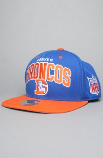 Mitchell & Ness The NFL Arch Snapback Hat in Blue Orange  Karmaloop