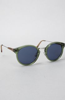 Super Sunglasses The Panama Sunglasses in Dark Green