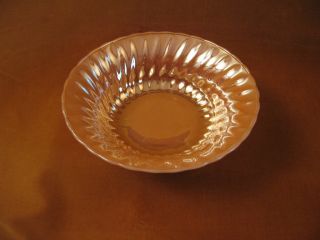 Anchor Hocking Orange Fire King Carnival Glass Bowl 8 1 2 in