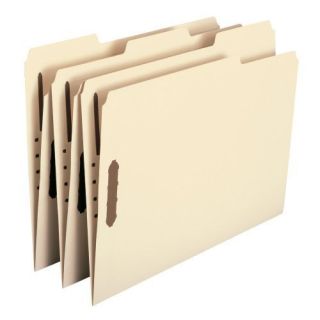 New Smead Fastener File Folders Letter Size 1 3 Cut Reinforced Tab Two