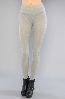Free People The Sweater Pucker Legging in Gray Heather