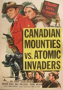 16mm Film Canadian Mounties vs Atomic Invaders 2