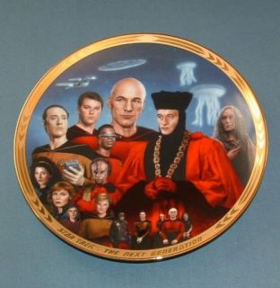  Star Trek; the Next Generation, Encounter at Farpoint Collector Plate