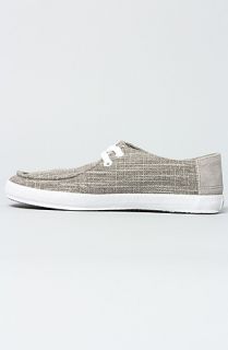 Vans The Rata Vulc Shoe in Mid Grey Concrete
