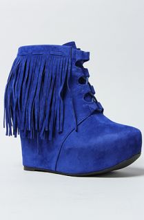 Sole Boutique The Nissa Shoe in Royal Blue