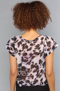 MINKPINK The Pink Panther Crop Tee in Multi