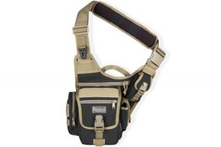 Maxpedition Fatboy Versipack Shoulder Bag Black Khaki 0403BK Carrying