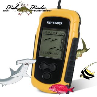  fish finder helps you find fish 9 meter cable with sonar sensor over