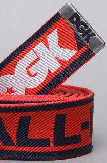DGK The All Day Sport Scout Belt in Red