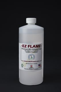 EZ Flame Ethanol Indoor Gel Fireplace Fuel 24 32 Ounce Bottles Special