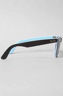 Ray Ban The 50mm Original Wayfarer Sunglasses in Black Light Blue