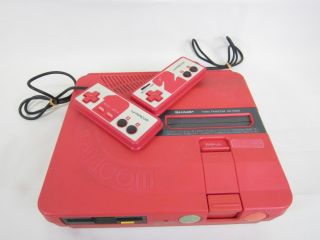 Twin Famicom Sharp Console System An 500R Import Japan Video Game 2228