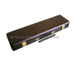 High Quality Flute Case Faux Leather B Foot New