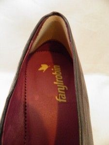 FARYL ROBIN~ANTHROPOLOGIE ~ Black Pumps ~Leather Suede & Patent ~ EUC