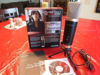 Pro Tools Vocal Studio M Audio Producer USB Recording Mic