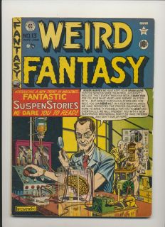 Weird Fantasy 13 1 1950 Very Good EC Feldstein