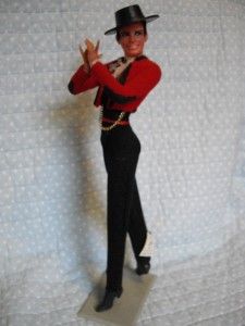 Vintage Retro Kitsch Spanish Male Flamenco Dancer Doll