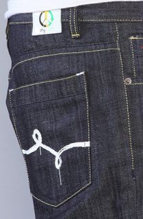 LRG The Uprise True Straight Fit Jeans in Raw Dark Indigo  Karmaloop