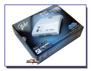 New FC Twin Nintendo NES/SNES Super Retro Video Game System   Silver
