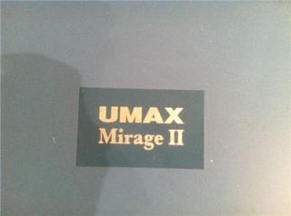 Works Great Umax Mirage II Large Format Flatbed Scanner