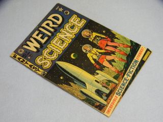 1951 EC Comics WEIRD SCIENCE 7 Feldstein Cover Lower Grade that Looks