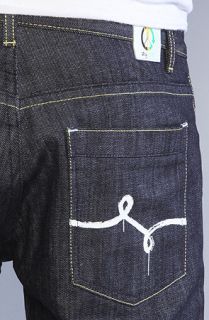 LRG The Uprise True Straight Fit Jeans in Raw Dark Indigo  Karmaloop