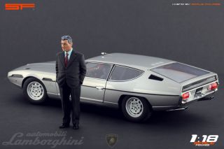 18 Ferruccio Lamborghini VERY RARE figure for118 Miura Countach