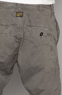 Star The Bronson Loose Tapered Chinos in Basalt