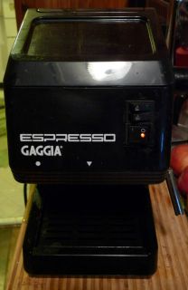 Espresso Gaggia 8 Cups Espresso Machine Model Espresso Nice Must See